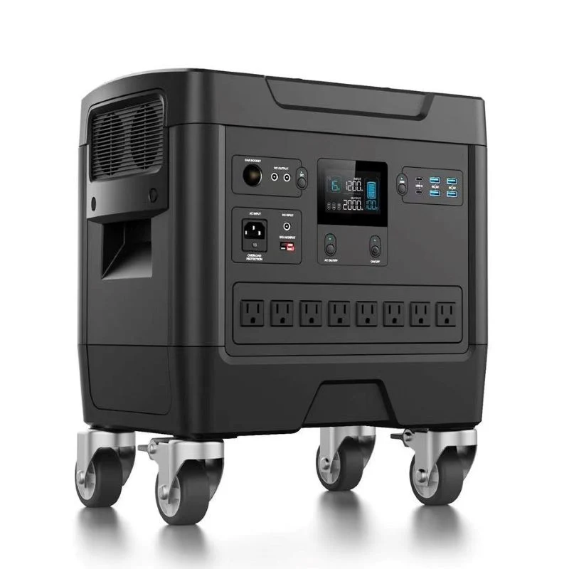 Portable 2000W UPS 12V Lithium Battery Uninterruptible Power Supply