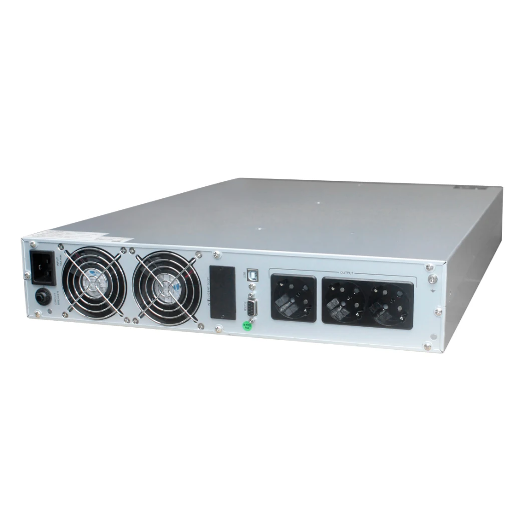 2u Rack Mount UPS Double Conversion Online UPS with Epo